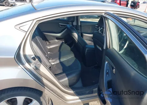 2013 Hyundai Elantra Limited из США, поврежденный, VIN 5NPDH4AE4DH359176